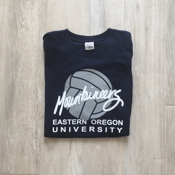 Eastern Oregon Mountaineers Volleyball T-Shirt - Picture 1 of 1
